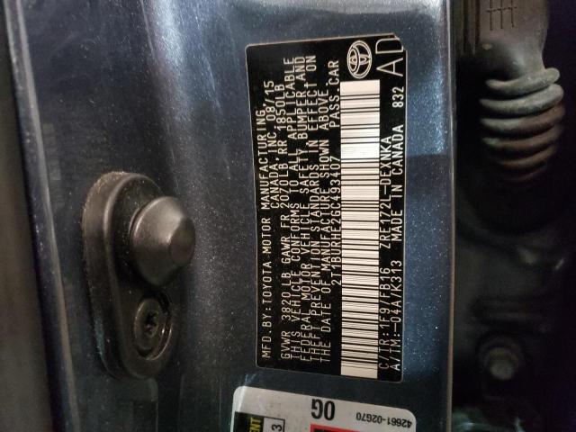 2016 TOYOTA COROLLA L - 2T1BURHE2GC493407