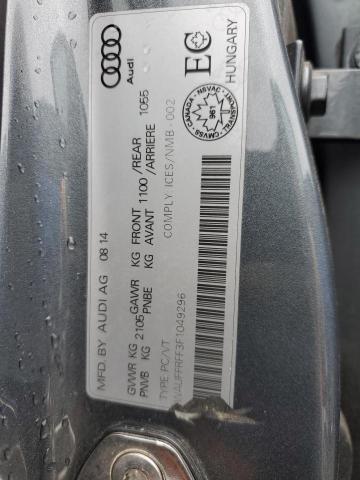 2015 AUDI A3 WAUFFRFF3F1049296