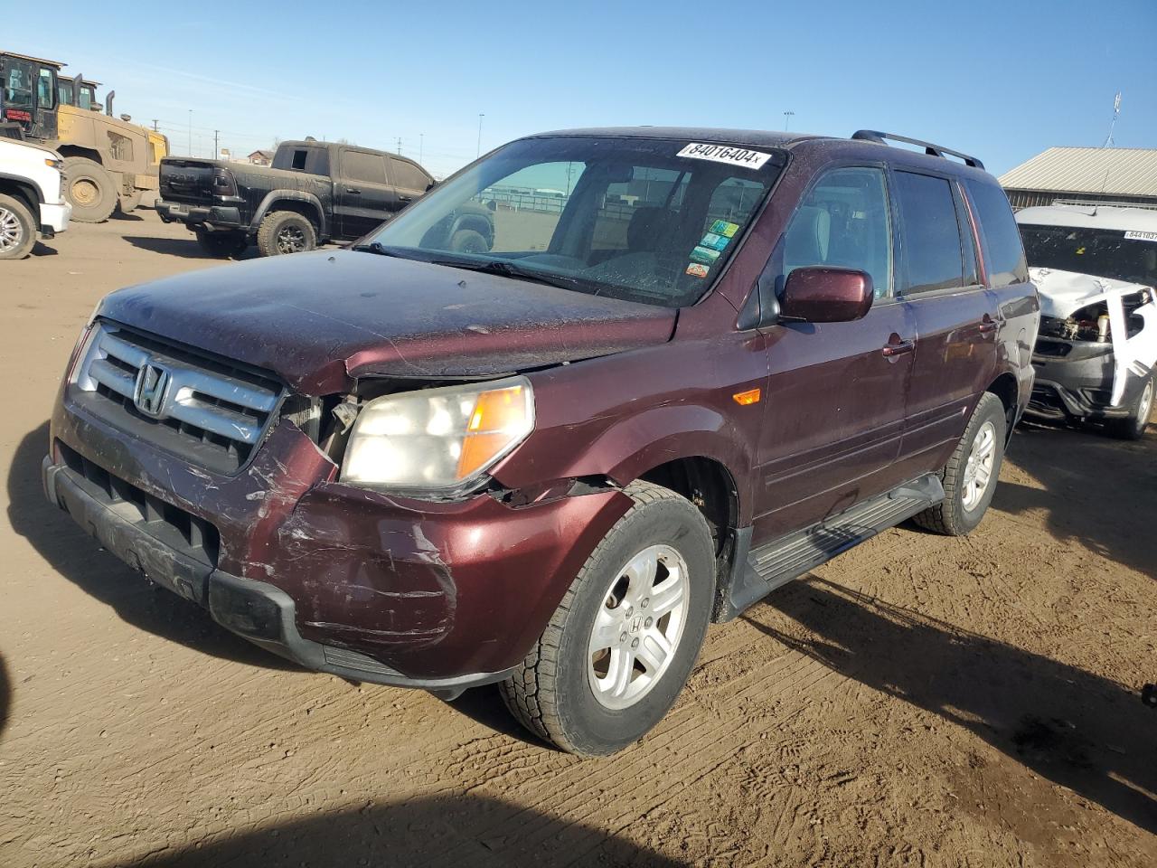 Lot #3026833991 2008 HONDA PILOT VP