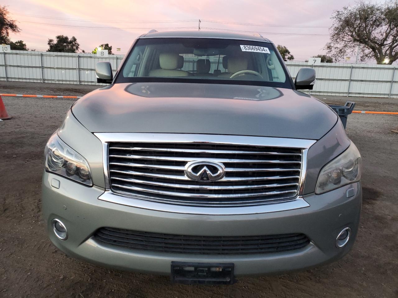 Lot #3028307825 2012 INFINITI QX56