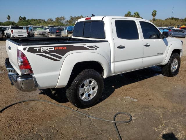 TOYOTA TACOMA DOU 2015 white crew pic gas 5TFJU4GN3FX074871 photo #4