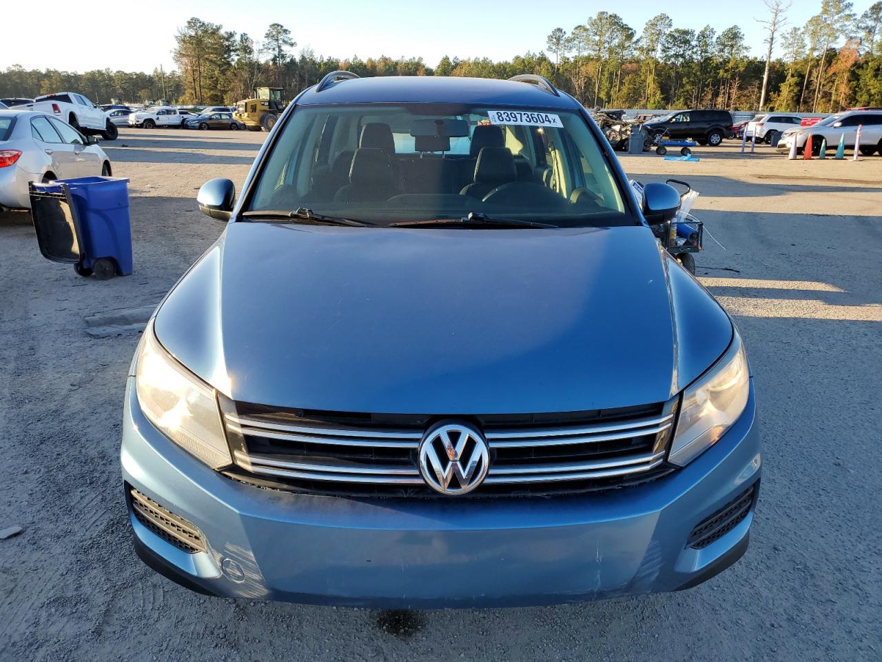 Lot #3025858332 2017 VOLKSWAGEN TIGUAN S