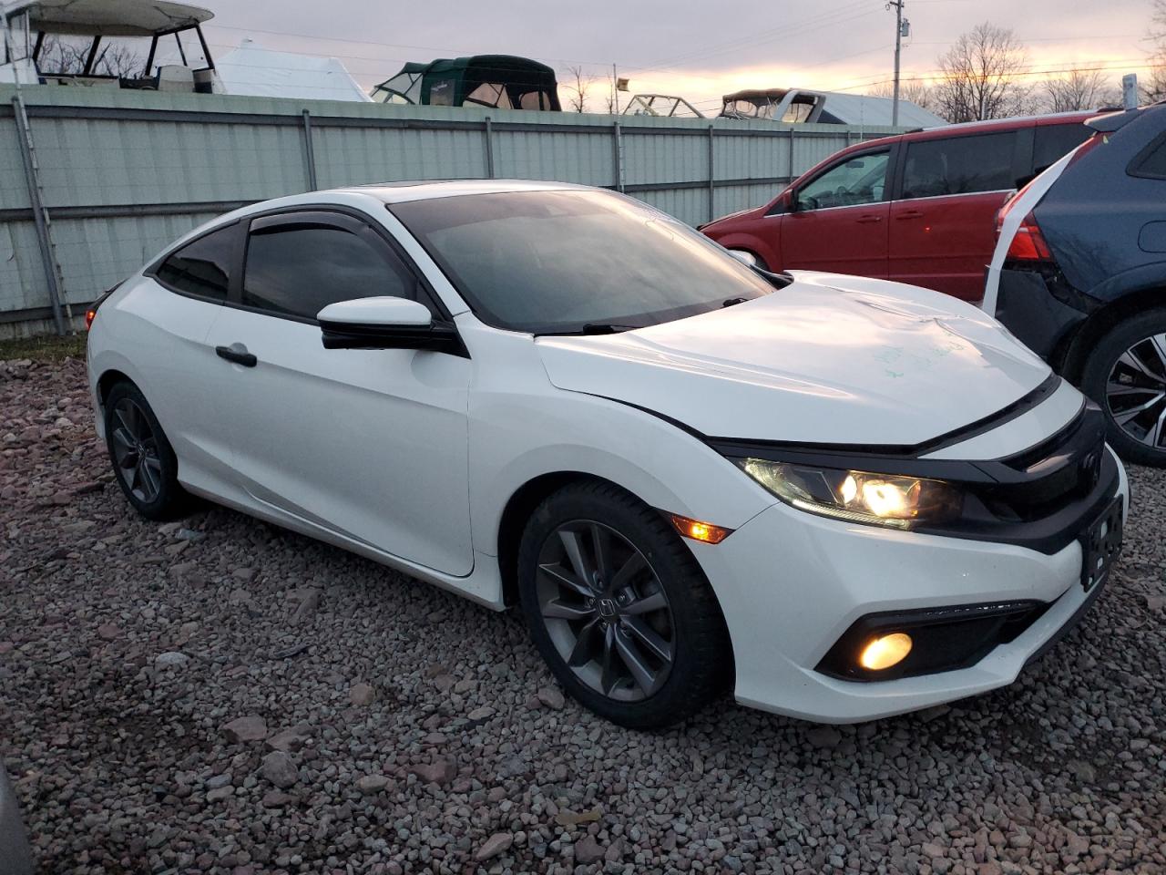 Lot #3044393726 2019 HONDA CIVIC EX