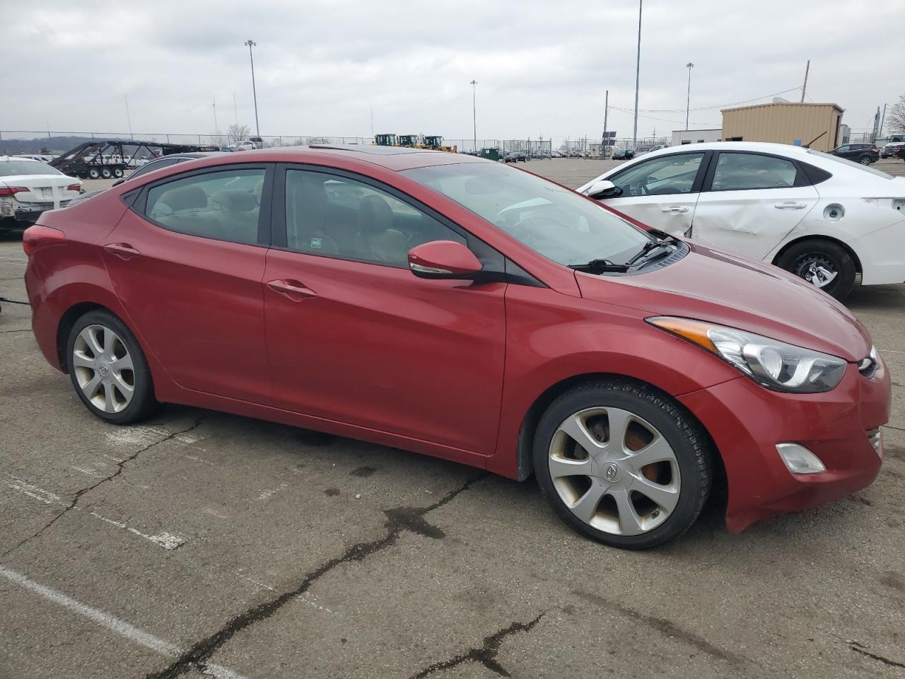 Lot #3040833759 2012 HYUNDAI ELANTRA GL