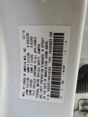 2017 HONDA ACCORD SPO - 1HGCR2F14HA126268