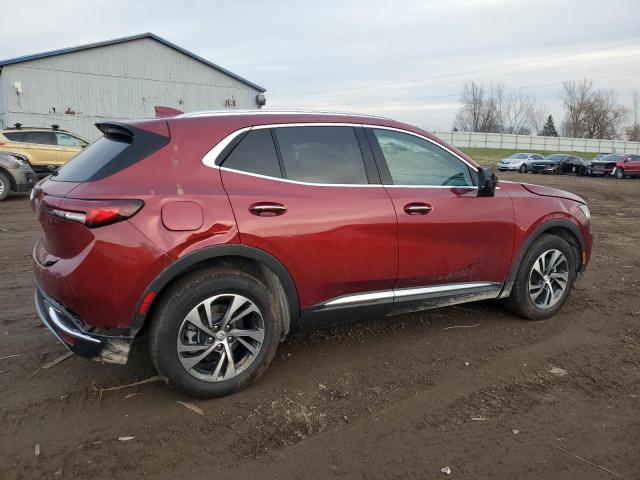 BUICK ENVISION E 2023 red  gas LRBFZPR4XPD199526 photo #4