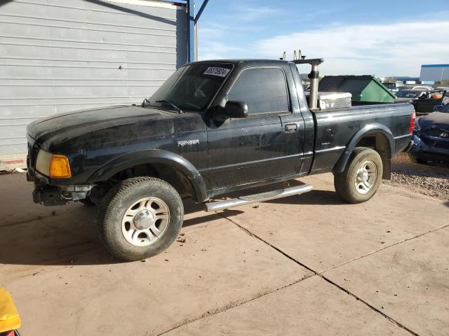 FORD RANGER 2004 black  gas 1FTYR10U54PA04981 photo #1