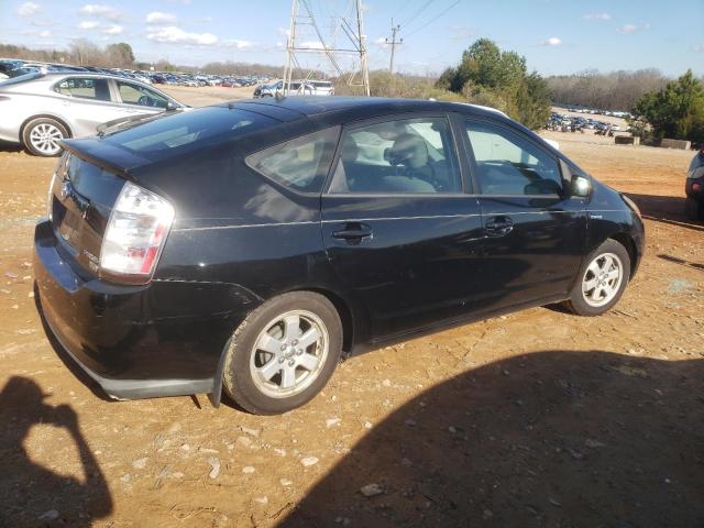 TOYOTA PRIUS 2007 black  hybrid engine JTDKB20U873257255 photo #4