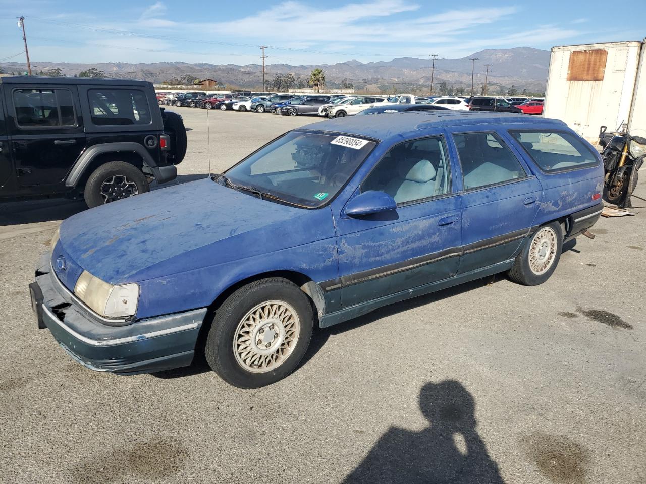 Lot #3034514769 1990 FORD TAURUS GL