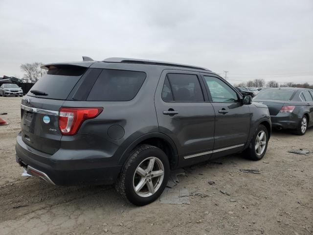 FORD EXPLORER X 2017 gray  gas 1FM5K8D80HGA02263 photo #4