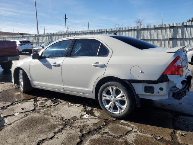 FORD FUSION SE 2012 white  gas 3FAHP0HA7CR193382 photo #3