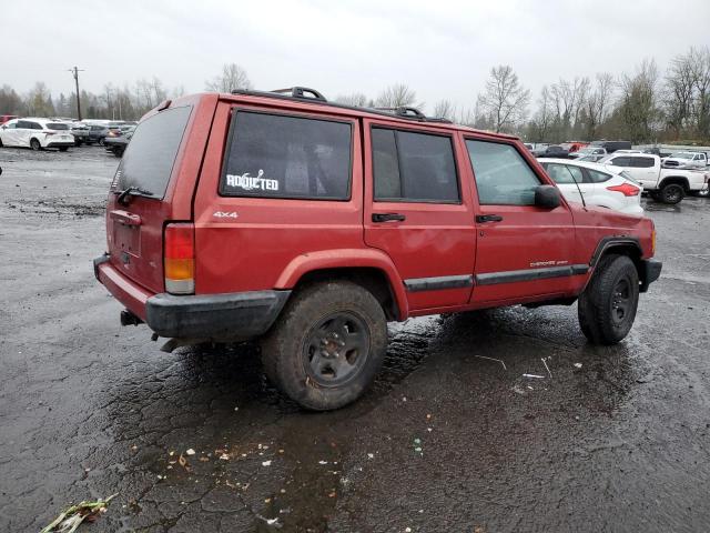 JEEP CHEROKEE S 1999 red  gas 1J4FF68S4XL662877 photo #4