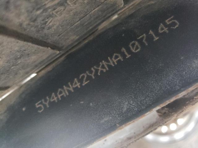 2022 YAMAHA YXE1000 5Y4AN42YXNA107145
