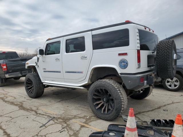 HUMMER H2 2008 white  gas 5GRGN23888H100162 photo #3