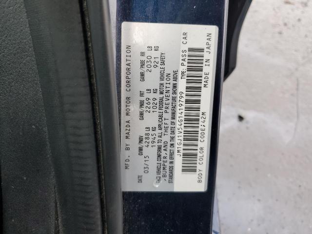 2016 MAZDA 6 TOURING - JM1GJ1V54G1419799