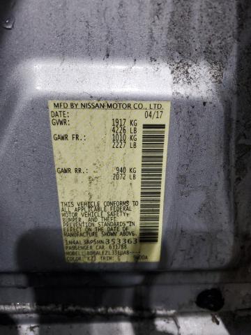 2017 NISSAN ALTIMA 2.5 - 1N4AL3AP5HN353363