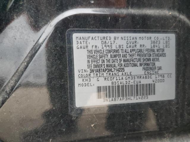 2017 NISSAN SENTRA S - 3N1AB7AP3HL714225