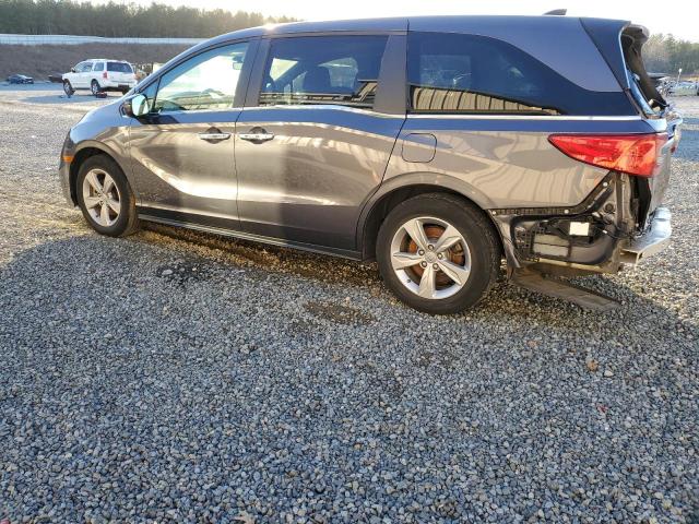 HONDA ODYSSEY EX 2020 silver  gas 5FNRL6H76LB074385 photo #3