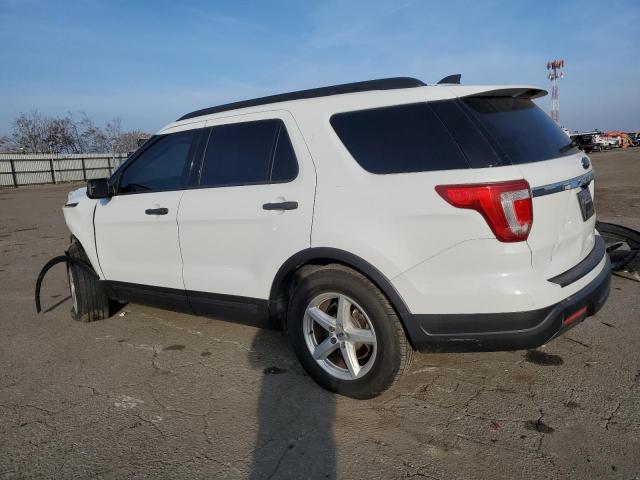 FORD EXPLORER 2018 white  gas 1FM5K7B82JGB57173 photo #3