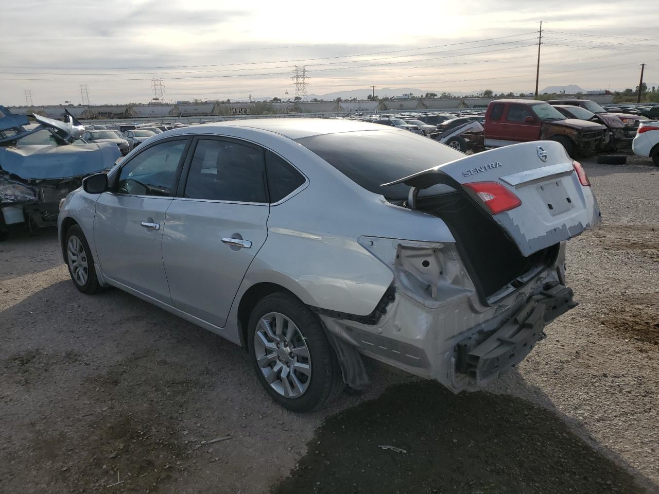 Lot #3026218265 2017 NISSAN SENTRA S