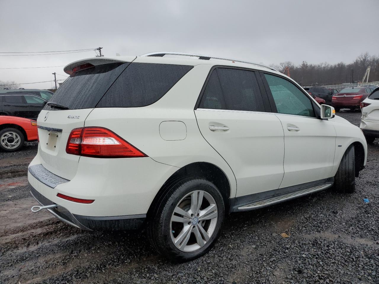 Lot #3034346062 2012 MERCEDES-BENZ ML 350 4MA