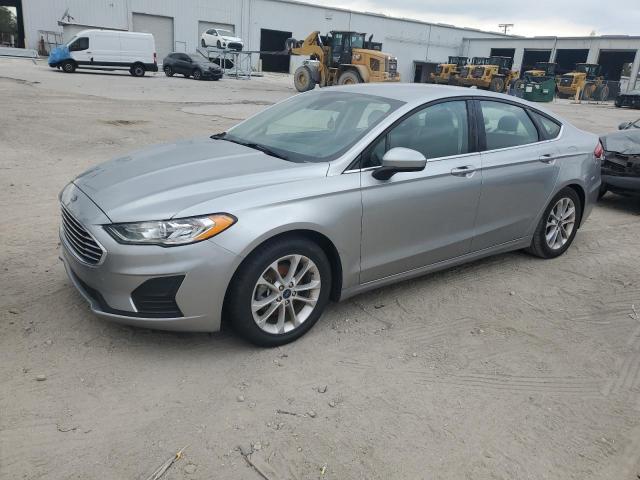 FORD FUSION SE 2020 silver  gas 3FA6P0HD0LR139293 photo #1