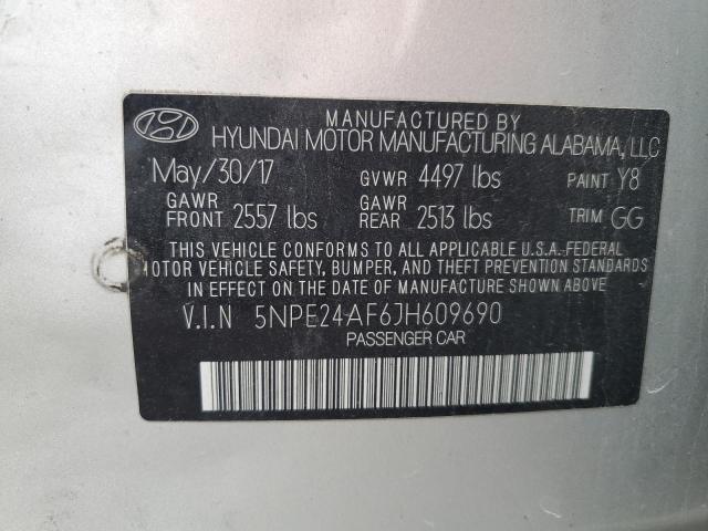 2018 HYUNDAI SONATA SE - 5NPE24AF6JH609690
