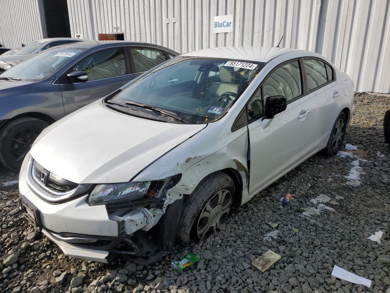 Lot #3309421973 2015 HONDA CIVIC HYBR