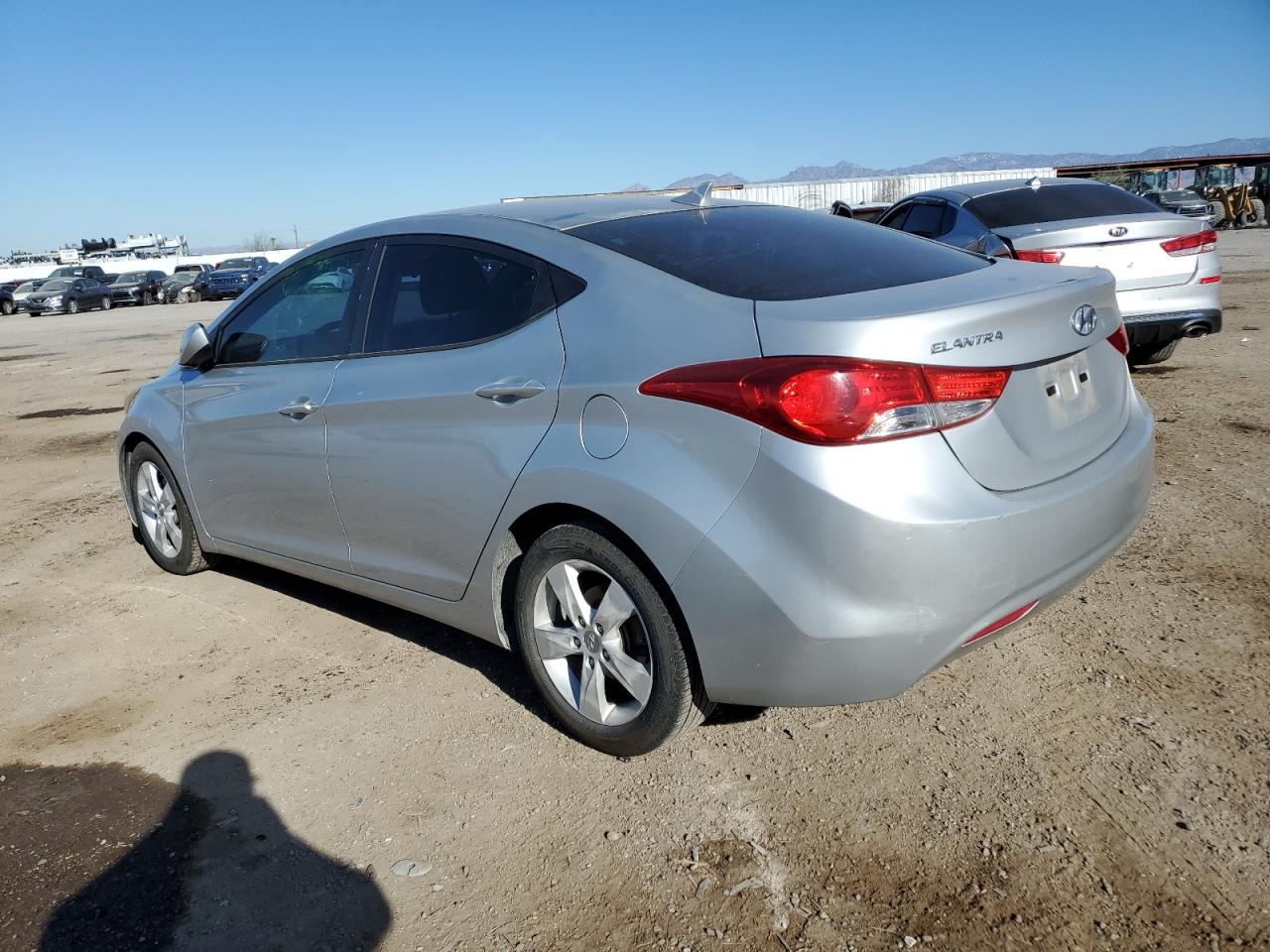 Lot #3037833279 2013 HYUNDAI ELANTRA GL