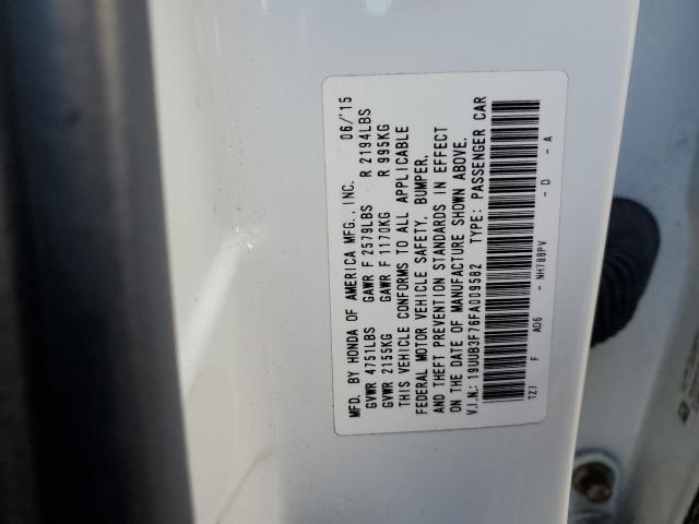 2015 ACURA TLX ADVANC 19UUB3F76FA009582