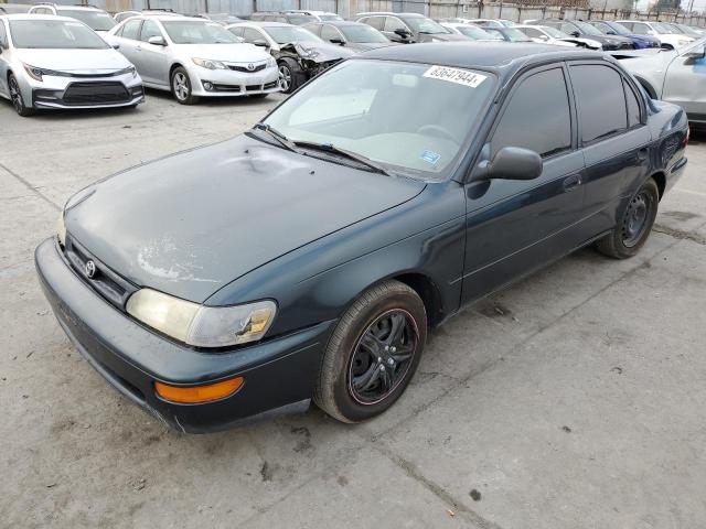 TOYOTA COROLLA BA 1997 green  Gasoline 1NXBA02E7VZ662474 photo #1