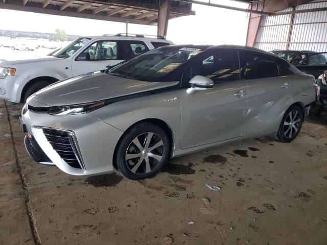 TOYOTA MIRAI 2017 silver sedan 4d hydrogen fuel cell JTDBVRBD2HA002580 photo #1