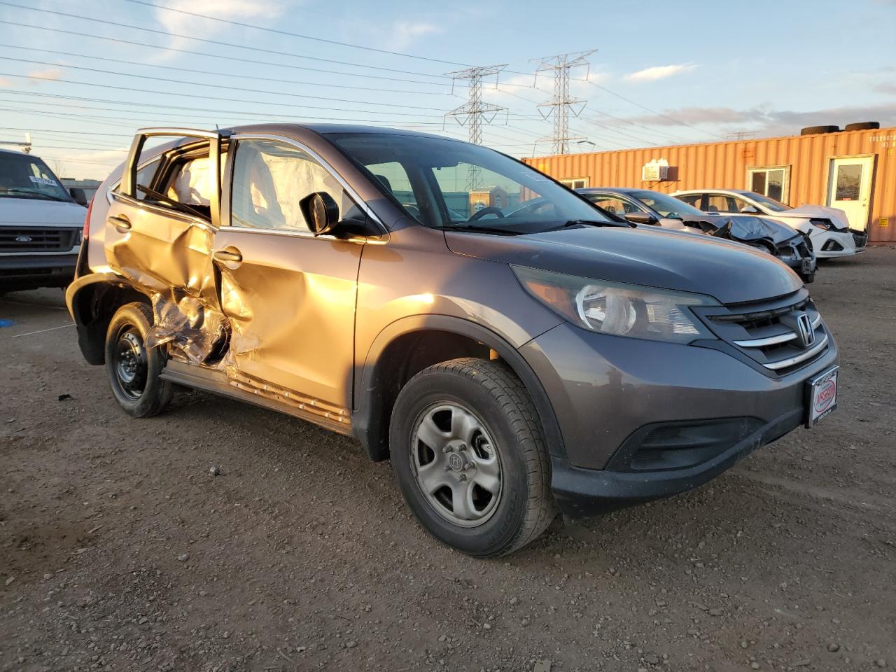 Lot #3031291712 2014 HONDA CR-V LX