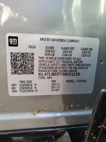 2025 BUICK ENVISTA SP KL47LBEP7SB021159