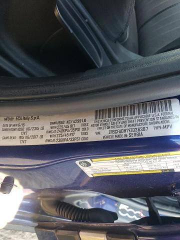 2015 FIAT 500L TREKK ZFBCFADH7FZ036387