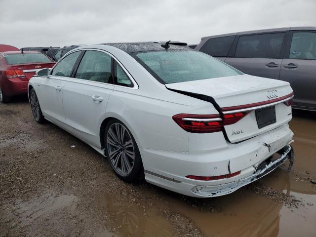 AUDI A8 L 2024 white  gas WAULDAF85RN011982 photo #3