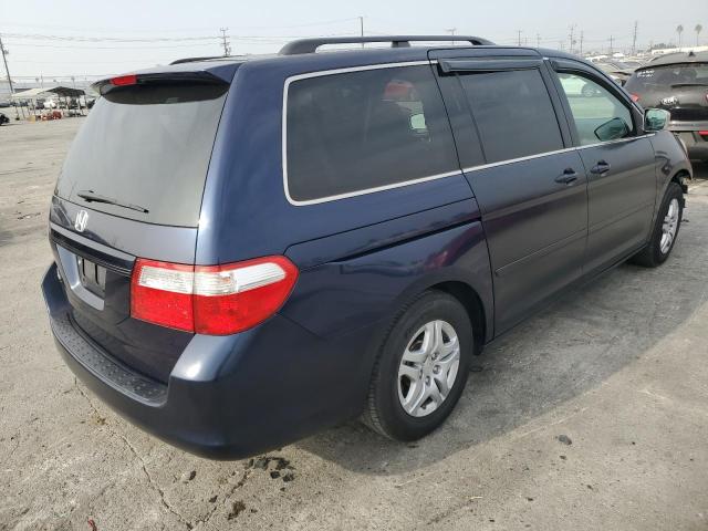 HONDA ODYSSEY EX 2006 blue  gas 5FNRL38656B123358 photo #4