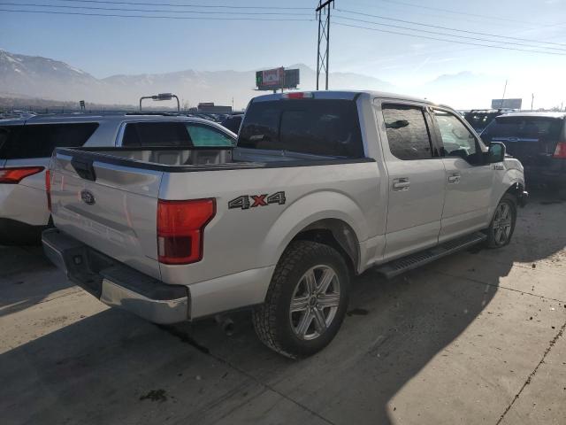 FORD F150 SUPER 2018 silver  gas 1FTEW1EG1JKF77089 photo #4