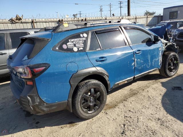 SUBARU OUTBACK WI 2022 blue  gas 4S4BTGUD5N3111876 photo #4