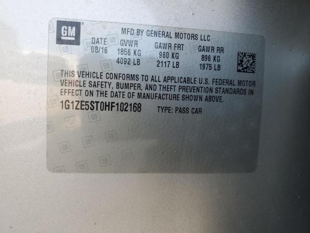 2017 CHEVROLET MALIBU LT - 1G1ZE5ST0HF102168