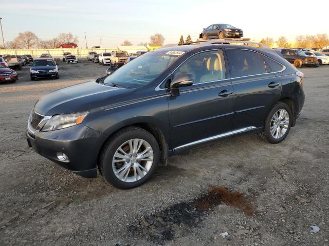 LEXUS RX 450H 2011 gray  hybrid engine JTJBC1BA8B2038088 photo #1