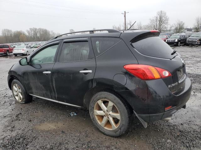 NISSAN MURANO S 2009 black 4dr spor gas JN8AZ18W39W150448 photo #3