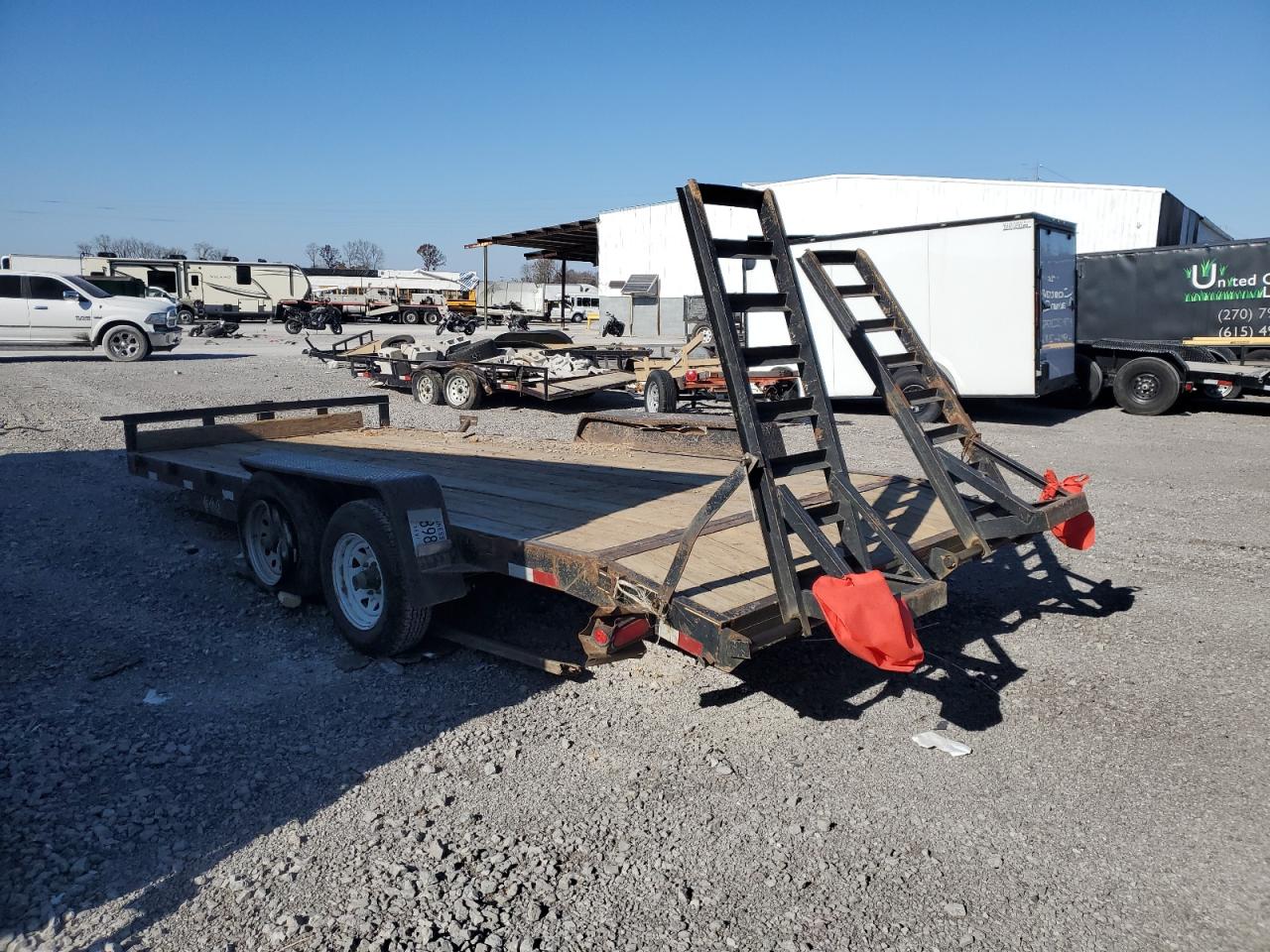 Lot #3034536861 2018 TRAIL KING TRAILER