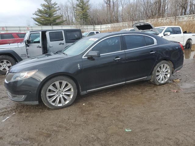 LINCOLN MKS 2013 black  gas 1LNHL9FT4DG607379 photo #1