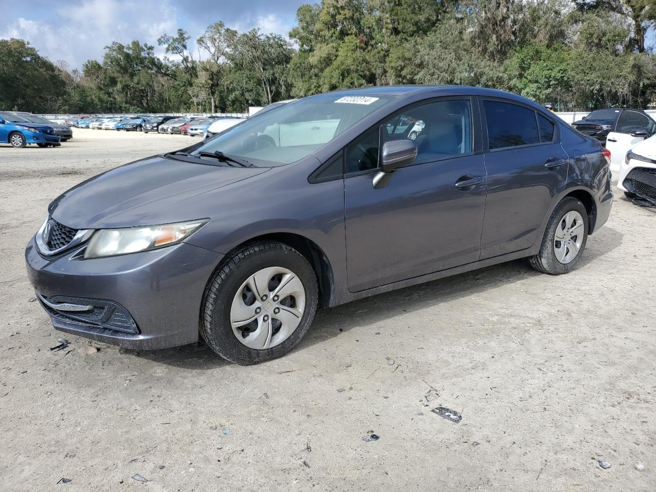 Lot #3046678254 2014 HONDA CIVIC LX