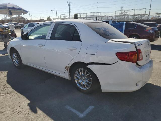 TOYOTA COROLLA BA 2009 white  gas 1NXBU40E59Z029267 photo #3