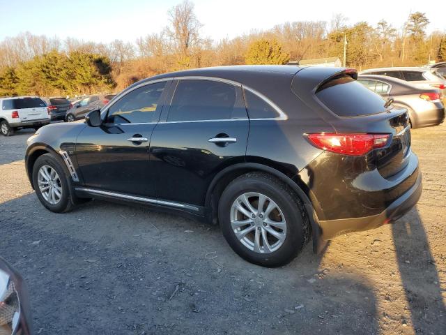 INFINITI QX70 2014 black  gas JN8CS1MU6EM451254 photo #3