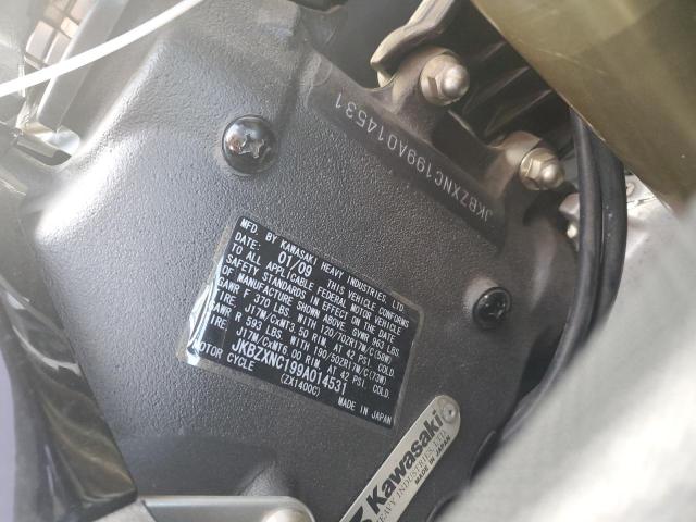 2009 KAWASAKI ZX14 JKBZXNC199A014531