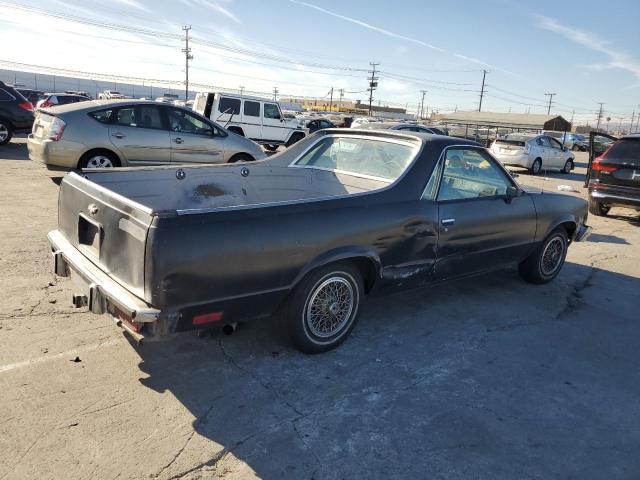 CHEVROLET EL CAMINO 1984 black pickup gas 1GCCW80H6ER181690 photo #4