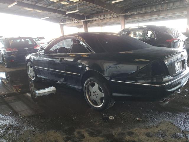 MERCEDES-BENZ CL 600 2001 black  gas WDBPJ78JX1A010532 photo #3